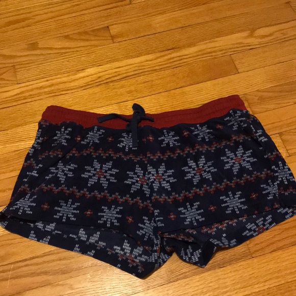 Chubbies Fleece Christmas Snowflake Shorts